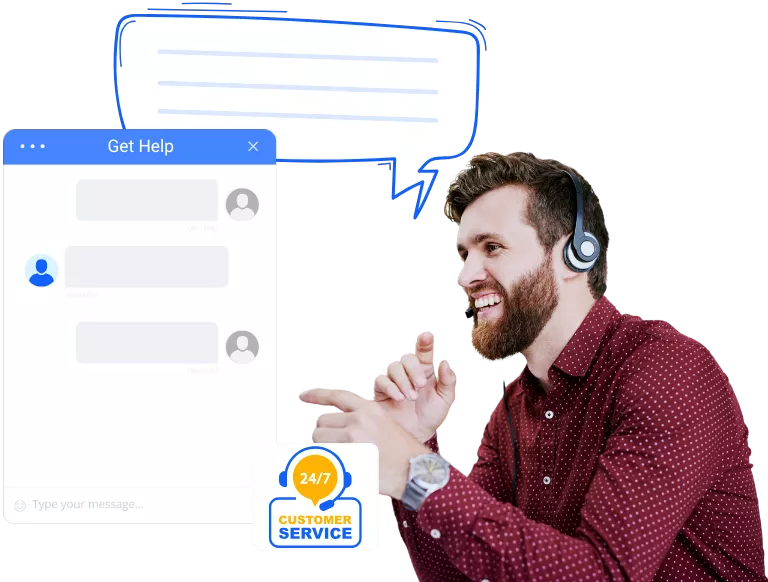 7x24 hours expert technical support