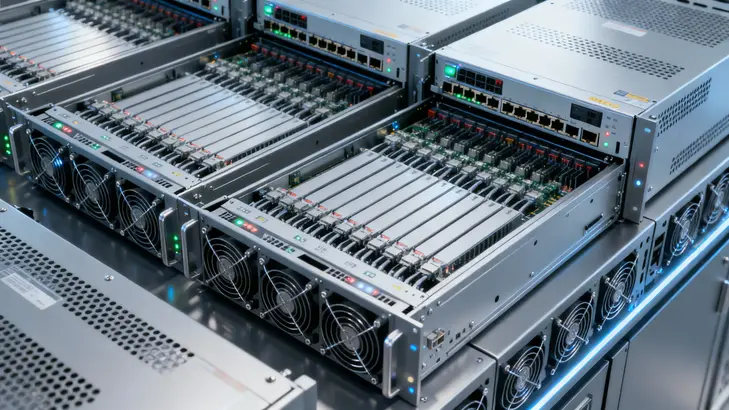 Server rack hardware configuration for high-performance gaming