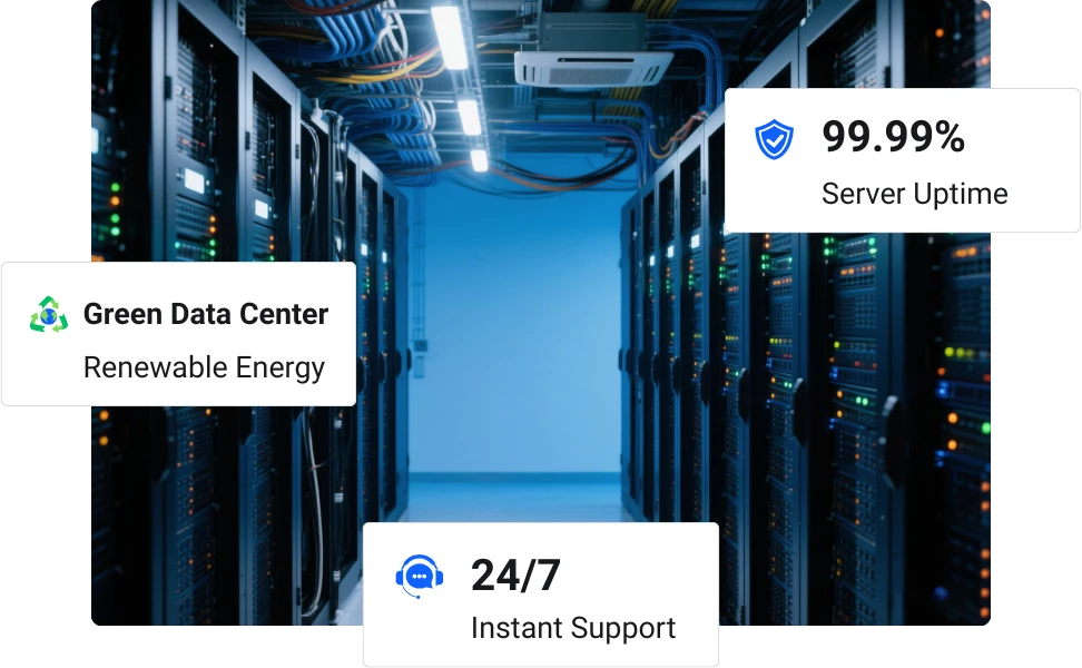 Premium Server & Hosting Infrastructure