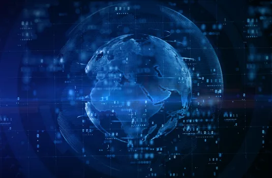 Mobile application solutions 2 A network diagram showing data flowing between a mobile phone and a server.