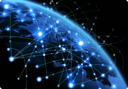 Mobile application solutions 3 A group of people interacting with a mobile app happily.