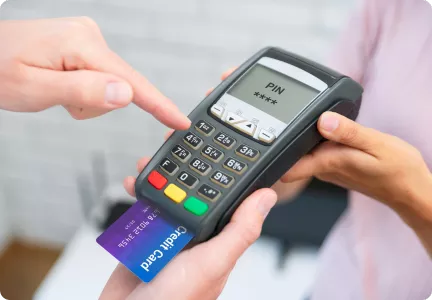 Happy customers enjoying a smooth online shopping experience